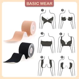 Miếng dán nâng ngực cho nữ, cuộn dán ngực vô hình tạo được nhiều kiểu nâng ngực đa năng 259 2