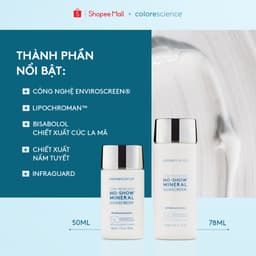 KEM CHỐNG NẮNG VẬT LÝ KHÔNG MÀU PHỔ RỘNG COLORESCIENCE (No Show SPF 50 Mineral) 5