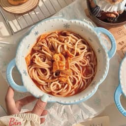 VINBEO Set Bát Sứ 4 Món Hình Bông Hoa Tuyết Siêu Xinh🌸🌸🌸 BIN002 2