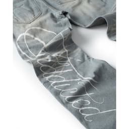 Quần jeans FRV addicted flared pants 8