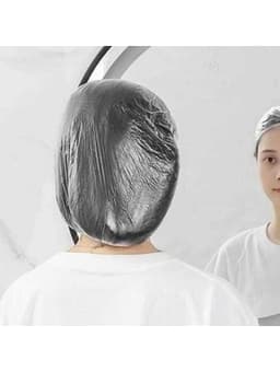 Túi 100 chiếc Màng Bọc Thực Phẩm siêu co dãn, có chun kèm túi hình gấu tiện dụng 5