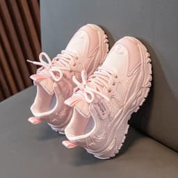 Giày Thể Thao Trẻ Em Bé Trai Bé Gái Quai Dán Thắt Dây Giả Đế Cao Su Chống Trơn – Size 26-37 – A011 7