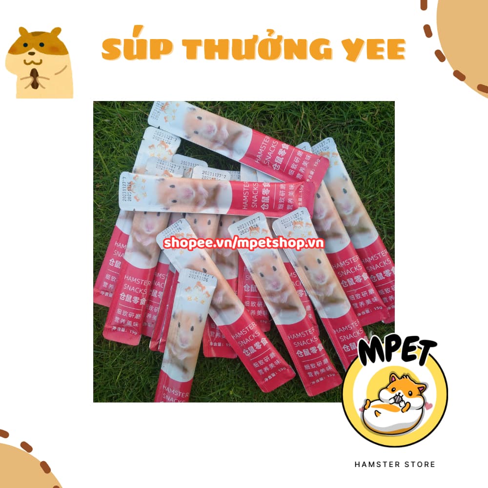 [SALE HÀNG CẬN DATE] Súp thưởng YEE cho hamster 🐹- Bổ sung dinh dưỡng, huấn luyện bé nghe lời