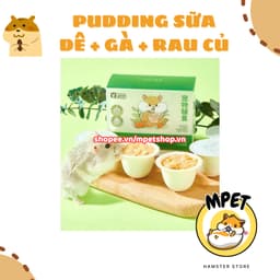 Pudding Sữa Dê YEE  Mix Gà Rau Củ Cho Hamster – Mềm Mịn, Dễ Tiêu Hóa, Tăng Sức Đề Kháng 1