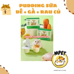 Pudding Sữa Dê YEE  Mix Gà Rau Củ Cho Hamster – Mềm Mịn, Dễ Tiêu Hóa, Tăng Sức Đề Kháng 3