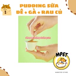 Pudding Sữa Dê YEE  Mix Gà Rau Củ Cho Hamster – Mềm Mịn, Dễ Tiêu Hóa, Tăng Sức Đề Kháng 4