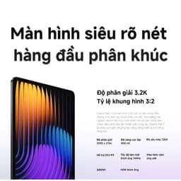 Máy Tính Bảng Xiaomi Pad 7 8GB 256GB Chính Hãng BH 18 Tháng 2