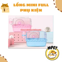 Lồng Mini Cho Hamster – Full Phụ Kiện 1