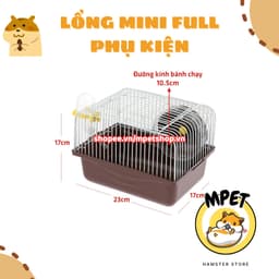 Lồng Mini Cho Hamster – Full Phụ Kiện 2