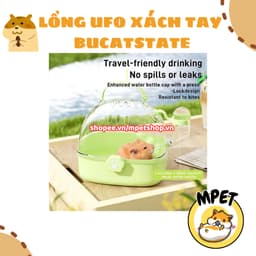 Lồng UFO Xách Tay BUCATSTATE – Lồng Vận Chuyển Hamster 4