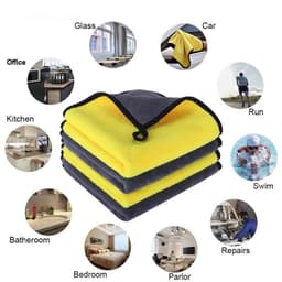 Khăn lau xe cao cấp không rụng lông, khăn lao ô tô, xe hơi, xe máy chuyên dụng siêu thấm cao cấp 2