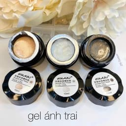 Gel ánh trai, gel ngọc trai Huaxi trang trí móng siêu hũ 8g - gel vẽ huxi cầu vồng làm Nail 1