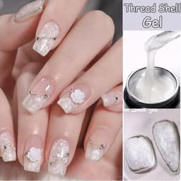 Gel ánh trai, gel ngọc trai Huaxi trang trí móng siêu hũ 8g - gel vẽ huxi cầu vồng làm Nail 4