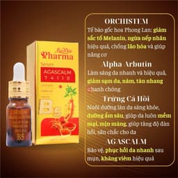Serum Miss White AGASCALM Làm Mờ Nám, Trắng Da, Mịn Da, Dưỡng Ẩm, Ngừa Lão Hoá 10ml 2