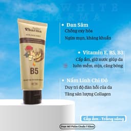 Sữa Rửa Mặt Miss White Giúp Cấp Ẩm, Sáng Da, Sạch Da, Giảm Nhờn, Chống Lão Hoá 100g 3