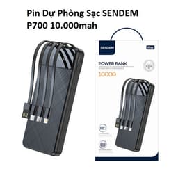 Pin Dự Phòng Remax RPP-222 10.000mah và Pin Dự Phòng Sạc SENDEM P700 10.000mah 8