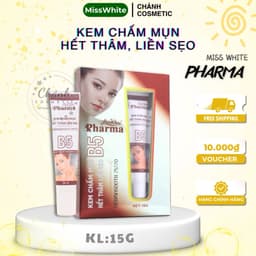 Kem Chấm Mụn Mờ Thâm Miss White Hết Thâm Liền Sẹo, Se Khít Lỗ Chân Lông 15gam 1