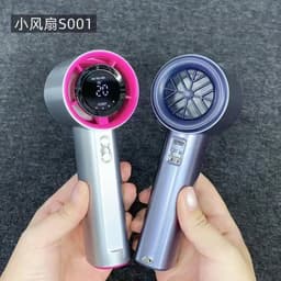 [HÀNG CAO CẤP] Quạt Cầm Tay Tích Điện TURBO S001 Màn Led Dã Ngoại - 100 CẤP ĐỘ GIÓ | PIN 4000MAH 4