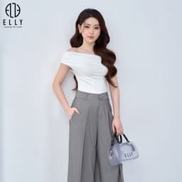 [Tặng hộp 20.10] Túi xách nữ ELLY EL368 túi trong suốt pvc đeo chéo đeo vai thời trang trẻ trung 2