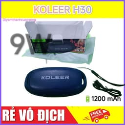 KOLEER H30 Loa Bluetooth 9W Giá Rẻ Chất Âm Hay Diy - 5