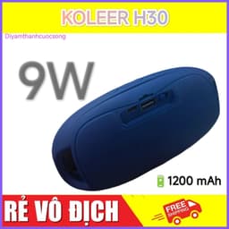 KOLEER H30 Loa Bluetooth 9W Giá Rẻ Chất Âm Hay Diy - 3