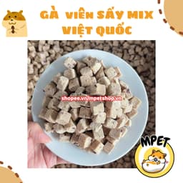 [50GR] Gà Viên Sấy Mix Việt Quất – Bổ Sung Protein, Vỗ Béo & Chống Oxy Hóa 1