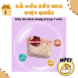 [50GR] Gà Viên Sấy Mix Việt Quất – Bổ Sung Protein, Vỗ Béo & Chống Oxy Hóa 4