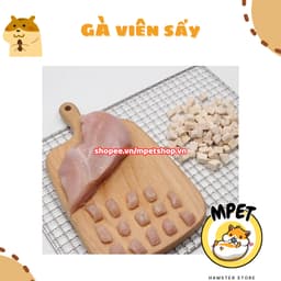 [50GR] Gà Viên Sấy – Bổ Sung Protein & Vỗ Béo, Mượt Lông 2