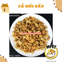 [50GR] Cá Hồi Sấy – Giàu Omega-3 & Protein - Vỗ Béo, Mượt Lông, Sáng Mắt 2