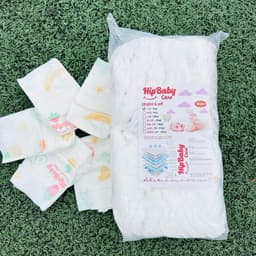combo 100 bỉm HipBaby Care  đủ Size cho bé 7