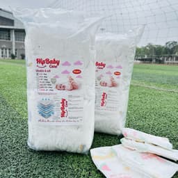 combo 100 bỉm HipBaby Care  đủ Size cho bé 8