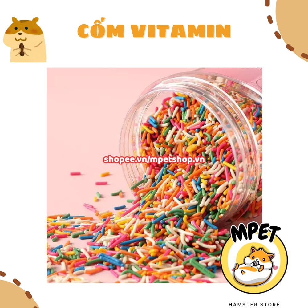 [50GR] Cốm Vitamin – Bổ Sung Vitamin & Tăng Cường Đề Kháng, Mượt Lông