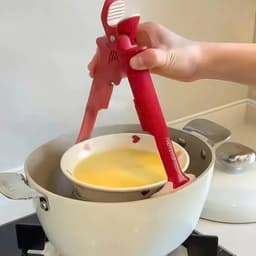 Kẹp giữ bát chống nóng đa năng, Kẹp chống bỏng tay 2in1 chống trơn trượt an toàn [PL90.2] 2