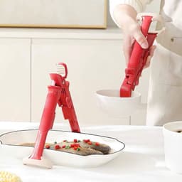 Kẹp giữ bát chống nóng đa năng, Kẹp chống bỏng tay 2in1 chống trơn trượt an toàn [PL90.2] 4
