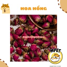 [50GR] Hoa hồng khô – Giải nhiệt, giảm stress, hỗ trợ tiêu hóa, khử mùi hôi chuồng 3