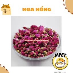 [50GR] Hoa hồng khô – Giải nhiệt, giảm stress, hỗ trợ tiêu hóa, khử mùi hôi chuồng 4