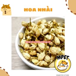 [50GR] Hoa nhài khô – Giải nhiệt, giảm stress, hỗ trợ tiêu hóa, khử mùi hôi chuồng 1