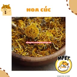 [50GR] Hoa cúc – Giải nhiệt, giảm stress, hỗ trợ tiêu hóa, khử mùi hôi chuồng 1