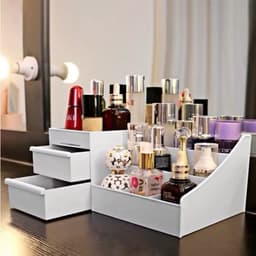 Kệ mỹ phẩm 2 ngăn kéo đa năng cao cấp 5