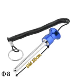 Chốt tạ khối máy gym,núm hợp kim nhôm cao cấp màu xanh 6