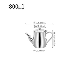 Bình Lọc Dầu Dụng Cụ Nấu Ăn Bảo Quản Dầu Mỡ Lọc Hộp Đựng Nhà Hàng Lọc Dầu Thép Không Gỉ GIA DỤNG VĨNH NGÂN 8
