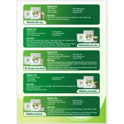 Bột Matcha bột trà xanh RUMI 500g/100g 4