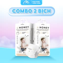 Combo 6 Bịch Tã Bỉm Dán/Quần Honey Premium Chính Hãng Motaro Cho Bé 2