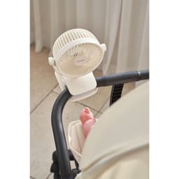 Quạt kẹp xe đẩy mini tích điện Dono&Dono - MUTEON phiên bản nâng cấp, kẹp chắc trên nhiều bề mặt 2