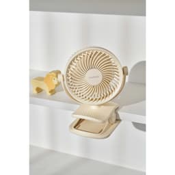 Quạt kẹp xe đẩy mini tích điện Dono&Dono - MUTEON phiên bản nâng cấp, kẹp chắc trên nhiều bề mặt 5