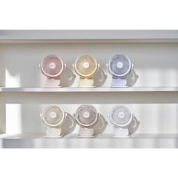 Quạt kẹp xe đẩy mini tích điện Dono&Dono - MUTEON phiên bản nâng cấp, kẹp chắc trên nhiều bề mặt 6