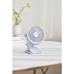 Quạt kẹp xe đẩy mini tích điện Dono&Dono - MUTEON phiên bản nâng cấp, kẹp chắc trên nhiều bề mặt 3