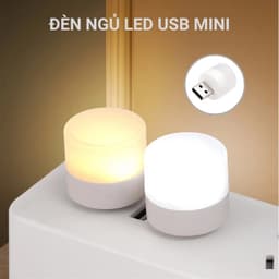 đèn led usb mini siêu sáng đọc sách giá rẻ nhỏ gọn cho laptop, sạc dự phòng, máy tính, ô tô, xe hơi 1