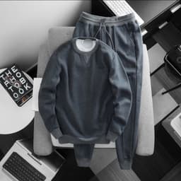 Bộ Nỉ Cotton Thu Đông Form Unisex , Set Đồ Bộ Nam Nữ, Bigsize ( 50kg - 115kg ) - 3bros 5