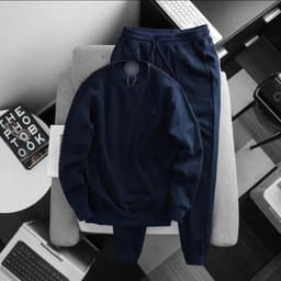 Bộ Nỉ Cotton Thu Đông Form Unisex , Set Đồ Bộ Nam Nữ, Bigsize ( 50kg - 115kg ) - 3bros 6